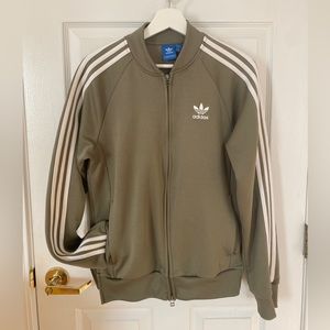 Adidas jacket with rare color.